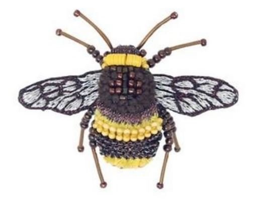 Bumblebee Brooch - The Weitzman Museum Store - 7 - 847384017504