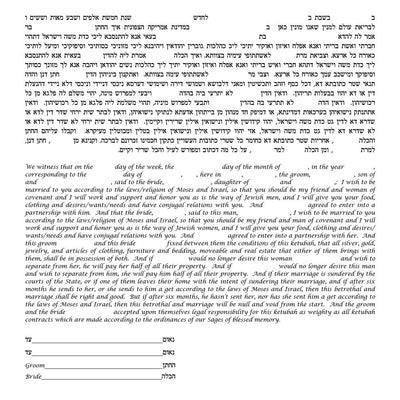 Day Lillies Ketubah by Nishima Kaplan - The Weitzman Museum Store - 4 - 85