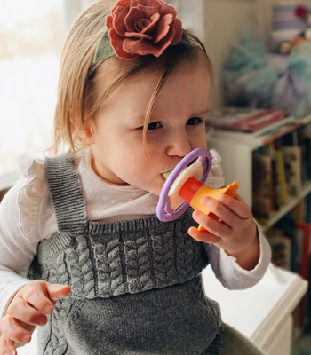 Flower Whistle Teether Toy