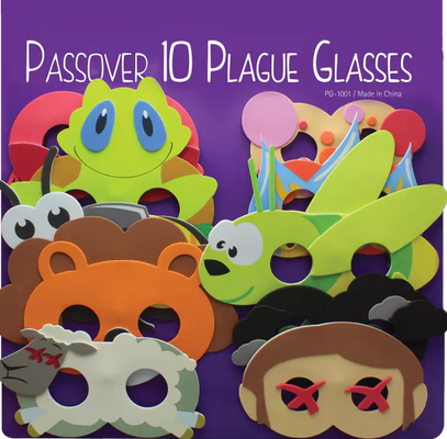 10 Plagues Foam Glasses for Kids