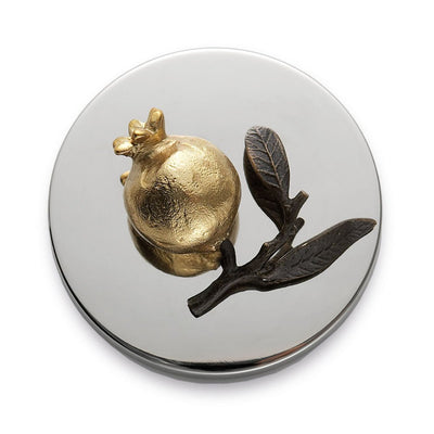 Gold Pomegranate Candle by Michael Aram - The Weitzman Museum Store - 7 - 847384000466