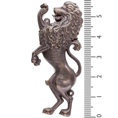 Hilas Lion Mezuzah by Forgotten Judaica - The Weitzman Museum Store - Mez-Hila Lion