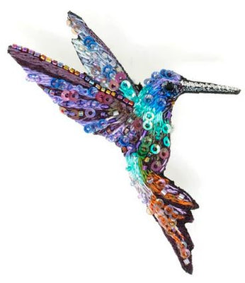 Hummingbird Brooch
