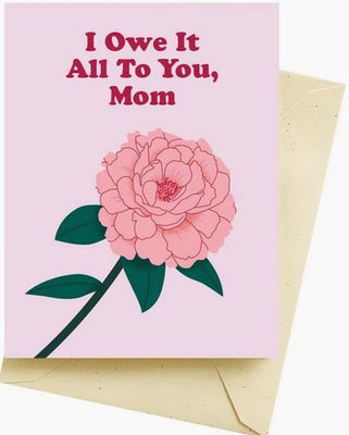 IOU Mother's Day Card