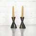 Iron Cone Candle Holders by Blackthorne Forge - The Weitzman Museum Store - 7 - 847384014120