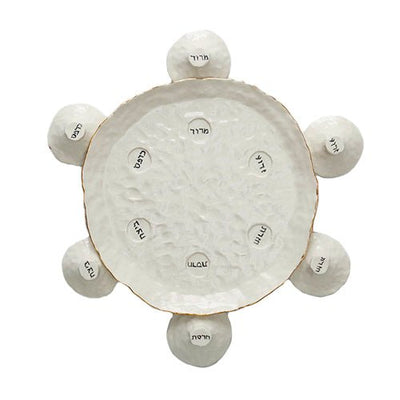Isabel Ceramic Seder Plate - The Weitzman Museum Store - 7-847384009436
