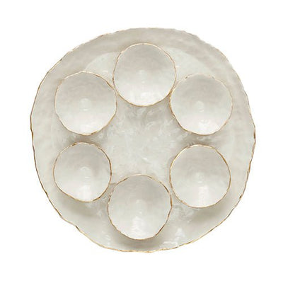 Isabel Ceramic Seder Plate - The Weitzman Museum Store - 7-847384009436