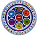 Kid's Melamine Seder Plate - The Weitzman Museum Store - PP - 14161