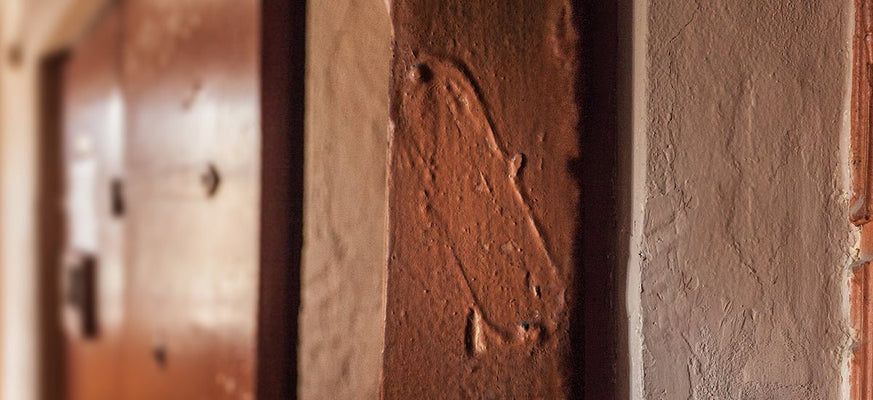 Mi Polin Bronze Mezuzah - LOWICZ, UL. BROWARNA 11 - The Weitzman Museum Store - 7-847384009890