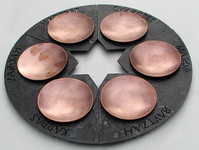 Modular Seder Plate by Blackthorne Forge - The Weitzman Museum Store - 7 - 847384000044