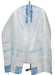 Organza Ice Blue Tallis - The Weitzman Museum Store - 7-847384003748