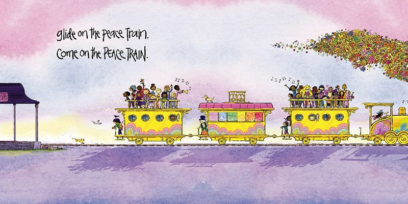 Peace Train by Cat Stevens and Peter H. Reynolds