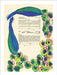 Peacocks Ketubah by Stephanie Adler - The Weitzman Museum Store - 5 - 01
