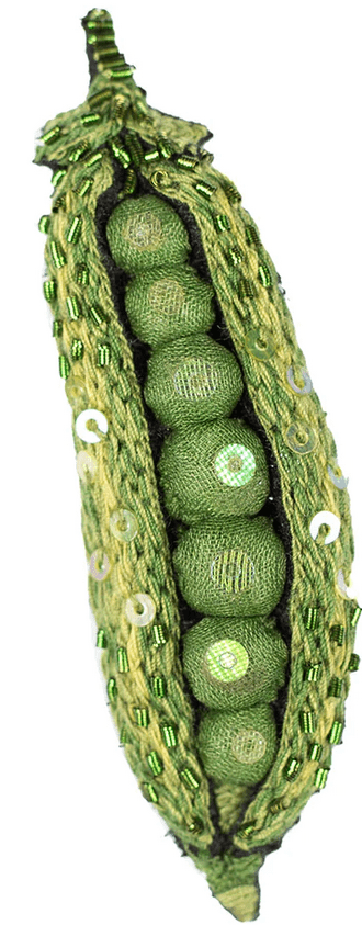 Peas Brooch - The Weitzman Museum Store - 7 - 847384018513
