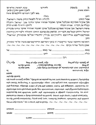 Persian 2 with Hamsa Ketubah by Stephanie Adler - The Weitzman Museum Store - 7 - 13