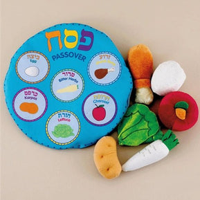 Plush Seder Set - Ages 3+ - The Weitzman Museum Store - 7 - 847384014194