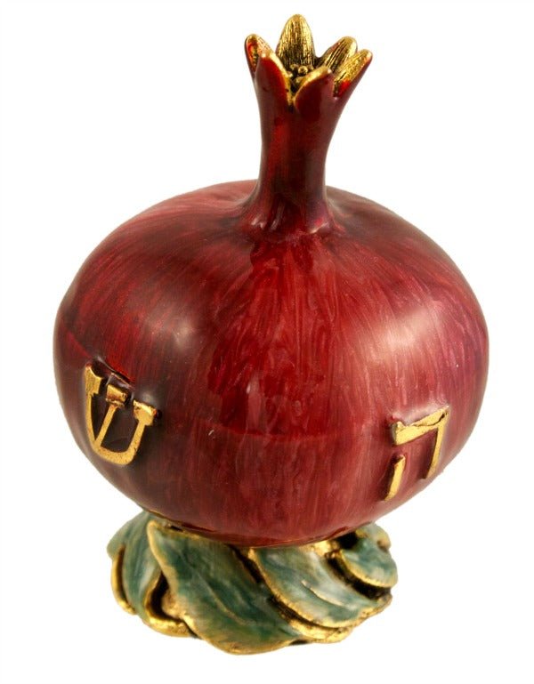 Pomegranate Dreidel & Stand - The Weitzman Museum Store - 7 - 847384007238