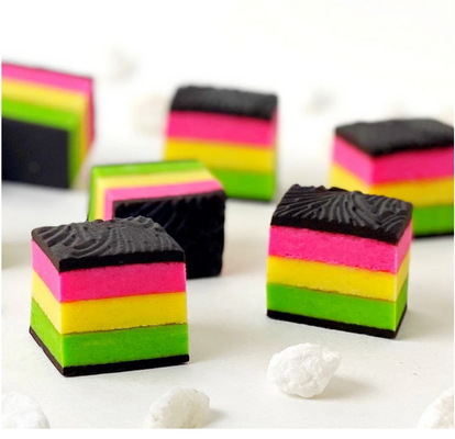Marzipan Rainbow Cookies