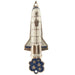 Rocket Spaceship Mezuzah - The Weitzman Museum Store - mez165a