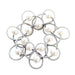 Silver Loop with Pearl Stretch Piano Wire Bracelet - The Weitzman Museum Store - 435