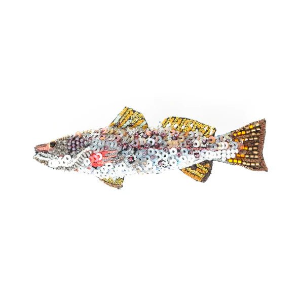 Spotted Trout Brooch - The Weitzman Museum Store - 7-847384018969
