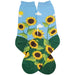 Sunflowers Socks - The Weitzman Museum Store - 7 - 847384019513
