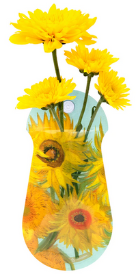 Van Gogh Suction Sunflowers Vase