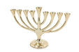 Tree Menorah - Gold Plate - The Weitzman Museum Store - 7-847384016340