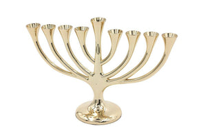 Tree Menorah - Gold Plate - The Weitzman Museum Store - 7-847384016340
